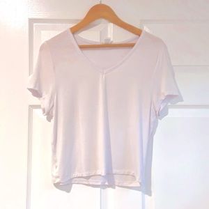 White flowy tshirt